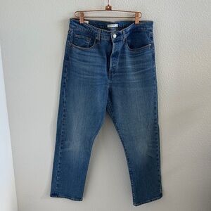 Levi's Wedgie Straight Denim Jeans Button Fly 31